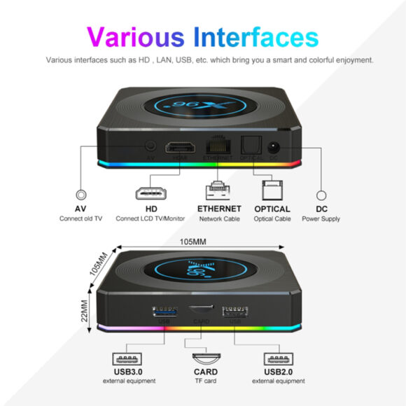 X96 X4 8K Smart TV Box - Android 11 - Image 4